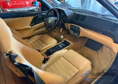 1996 Ferrari F355 Spider z USA, uszkodzony, nr VIN ZFFXR48A9T0105635